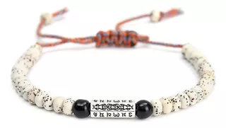 Pulseira Tibetana Mantra Sagrado Budista Equilíbrio Buda