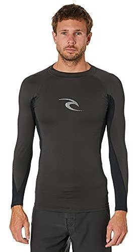 Rip Curl Waves Performance Long Sleeve Uv Rashguard Kx24z