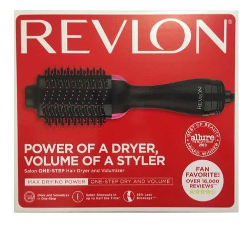 Imagen 4 de 5 de Revlon Cepillo Secador Voluminizador Para Cabello One Step