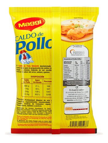 Caldo De Pollo Maggi 480gr