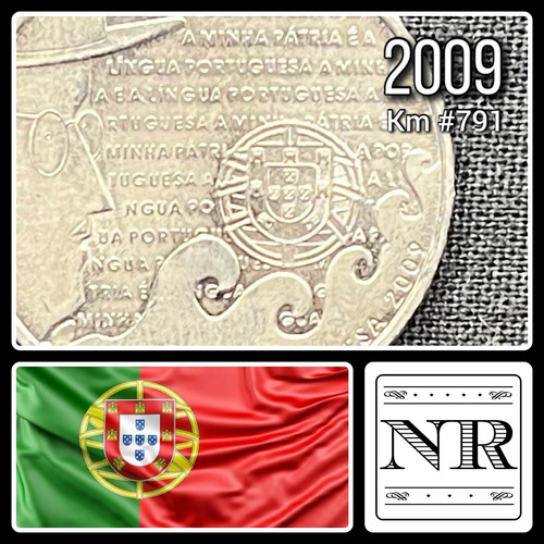 Portugal - 2.50 Euros - Año 2009 - Km #791 - Lengua Portug.