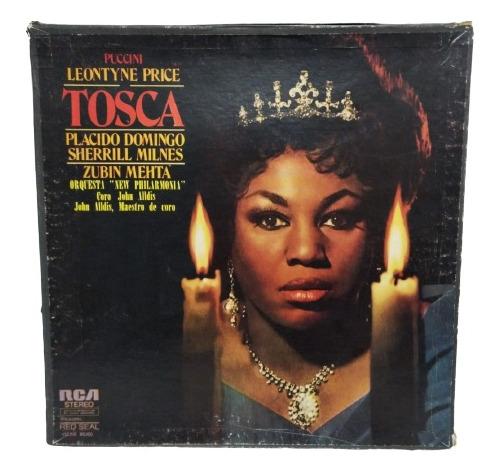 Puccini, Leontyne Price  Tosca, Box X 2 Lp