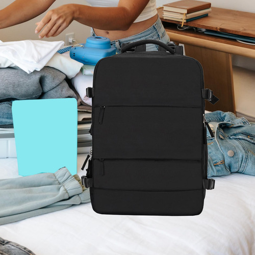 Mochila, Mochila De Viaje, 30 L, Con Compartimento Húmedo,