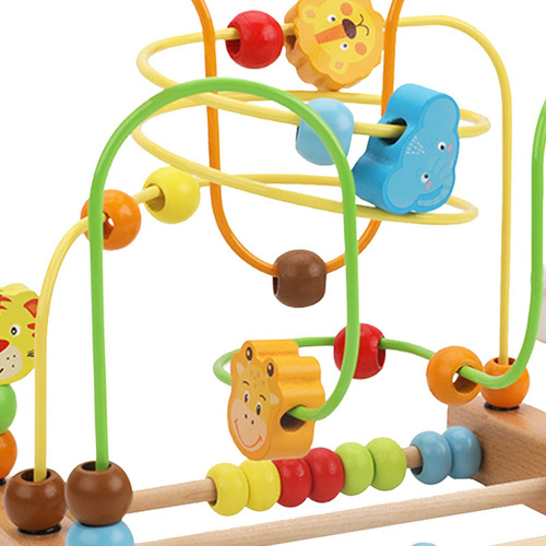 Juguete De Laberinto De Cuentas Para Desarrollo Infantil,