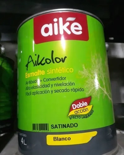 Esmalte Sintetico De Aike Blanco Satinado X 20 Litros Envios