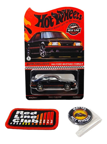 Ford Mustang Cobra R (1993) - Red Line Club Rlc- Hot Wheels 