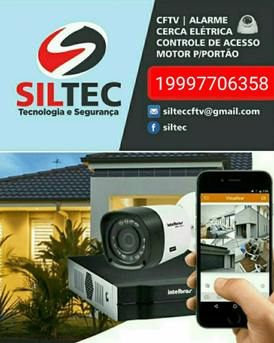 Imagem 2 de 2 de Instalação De Câmeras De Segurança, Centrais De Alarme