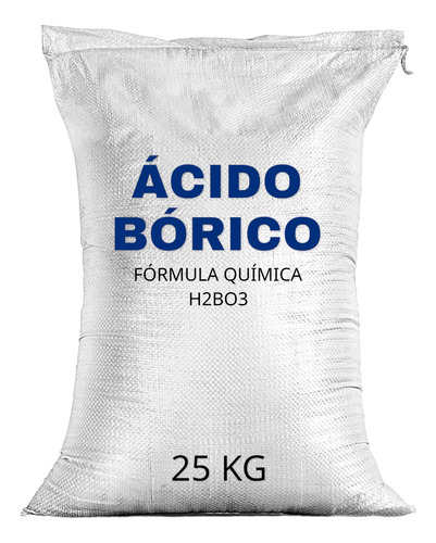 Ácido Bórico Saco De 25kg