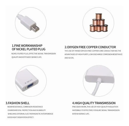 Adaptador Mini Displayport A Vga
