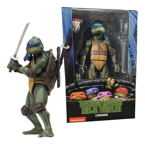 Neca Tmnt Tortugas Ninja Movie 1990 Leonardo