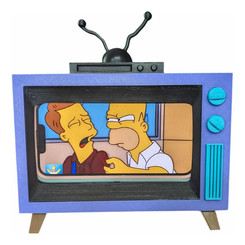 Tv Simpson Soporte Celular (Usado)