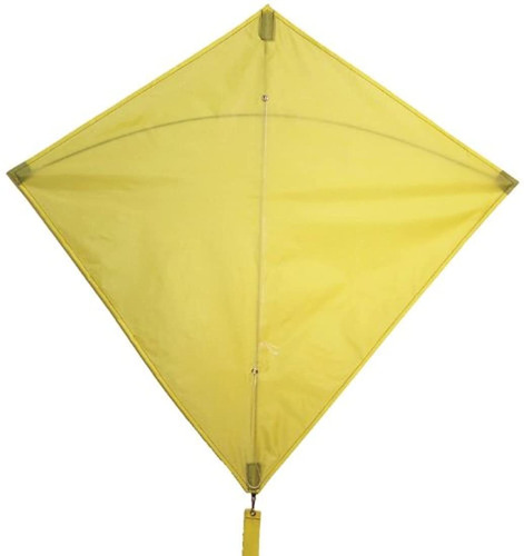 In The Breeze Colorfly Diamond Kite 30.0  Amarillo Yell