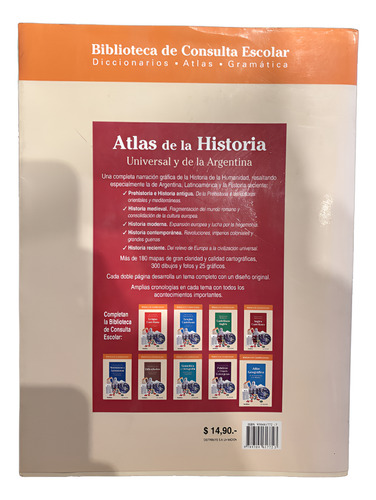 Atlas De La Historia Universal Y De Argentina (Usado)