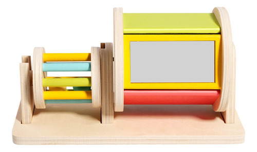 Tambor Giratório Montessori Brinquedo Sensorial Diferencie