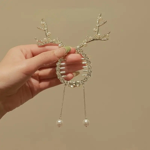 Luces Navideñas Con Forma De Asta, De Lujo, Cabeza Esférica,