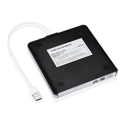 Imagen 4 de 5 de Usb 2.0 Externo Dvd-rm Player Lector Combo Unidad Cd-rw Quem