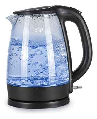 Hervidor De Agua De Vidrio Inalámbrico 1.7l