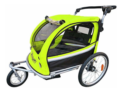 Booyah Strollers Child Baby Bike Remolque Y Cochecito De Bic