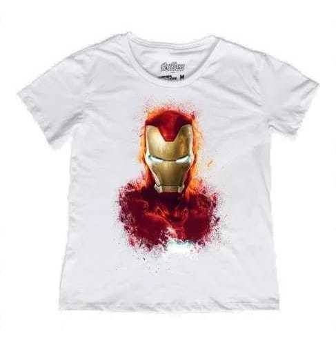 Imagen 1 de 3 de Golden Avenger Mujer Playera Iron Man Marvel Avengers 