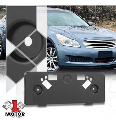 Front Bumper License Plate Mounting Bracket Frame Kit Fo Oak