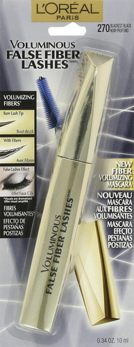 Mascara De Pestañas Loreal Voluminous False Fiber Lashes