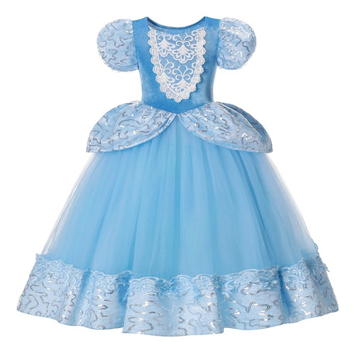 Vestido De Princesa Para Niña  Carnival Hoween Kids