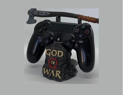 God Of War Soporte Joystick Archivo Stl Impresion 3d 