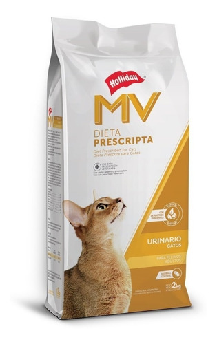 Mv Urinario Para Gato X 2kg Dieta Prescripta + Regalo