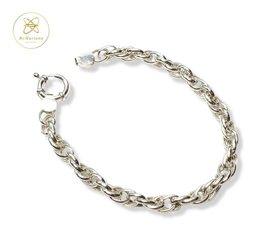 Imagen 3 de 8 de Pulsera Plata Tourbillon Nro 1