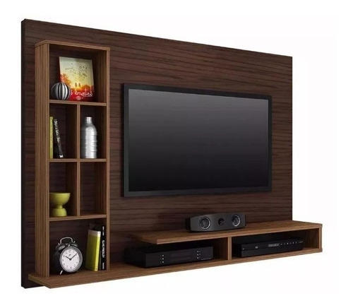 Mueble Rack 1 Para Tv Con Estantería