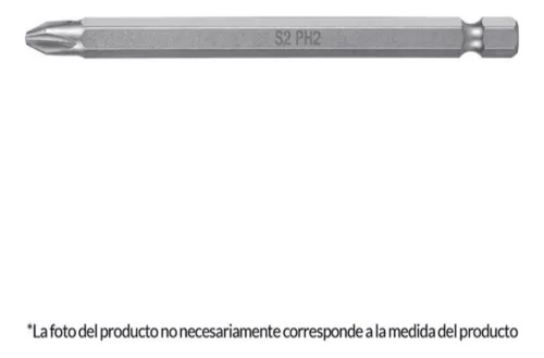 Puntas Para Desarmador Phillips X 1 Largo 4'' Truper 101824