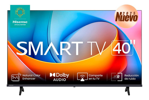 Pantalla 40 Vidaa, Hisense, 40a4nv, Smart Tv