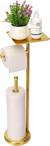 Soporte De Papel Higiénico Dorado Noonext, Soporte De Papel
