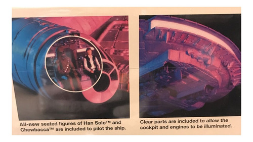 Kit Star Wars Han Solos Millennium Falcon 1/72 Mpc 953-06