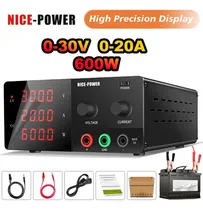 Comprar Fuente De Alimentación Regulada Laboratorio 30V 20A 600W