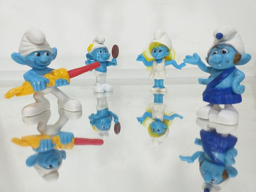 Bonecos Os Smurfs Coleção Mc Donalds 2011