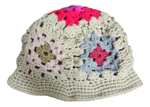 Gorro Sombrero Elii Crochet Artesanal Otoño/invierno 