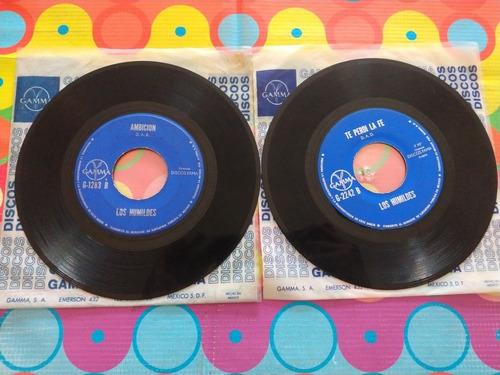 Los Humildes Lp 45 Rpm Paquete 2 W (Usado)