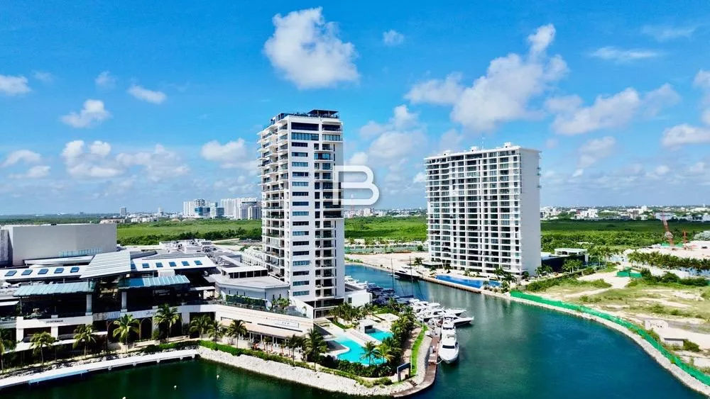 Marina Condo Puerto Cancun Departamento En Venta