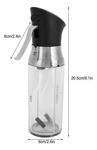 Pulverizador De Botellas Dispensador De Aceite, Transparente