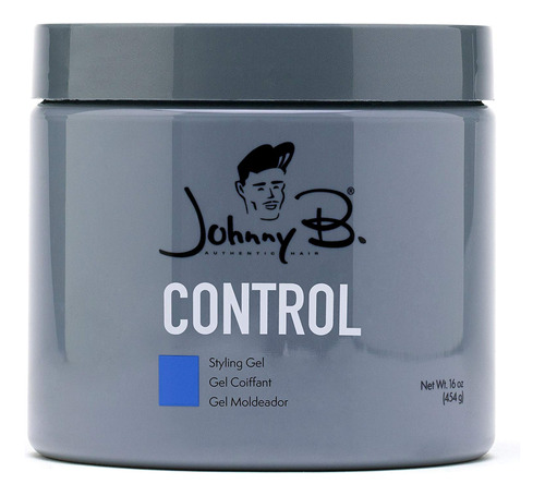 Johnny B. Control De Gel De Peinado Sin Alcohol, Sujecion Fu