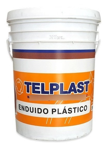 Enduido Plástico Exterior Telplast Balde 20 Lts Colordream