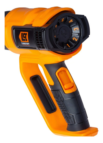 Pistola De Calor 2000 W 50°/600° Accesorios Lusqtoff Pcl2000 Naranja