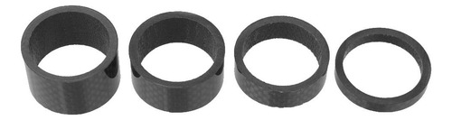 4x Carbono Arandela De Fibra Del Auricular Espaciador De