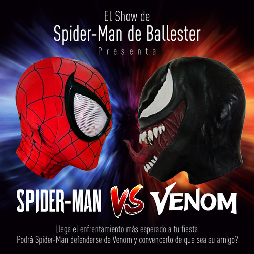 Spiderman Animación Show Y Superheroes Iron Man Batman Venom