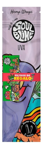 Blunt Soulblime Hemp Wrap X2 + Filtros De Regalo