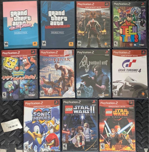 Colección De Juegos Para Ps2