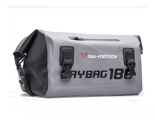 Bolsa Impermeable Para Moto Sw- Motech 180 Trasera Gris 18l