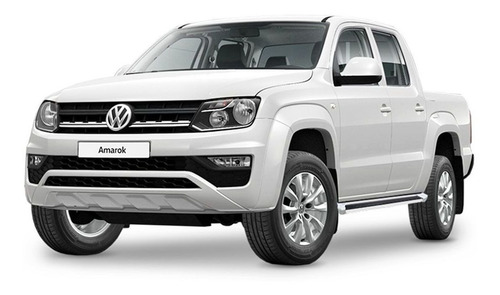 Estribo Lateral Amarok 2013 Branco Cristal Personalizado