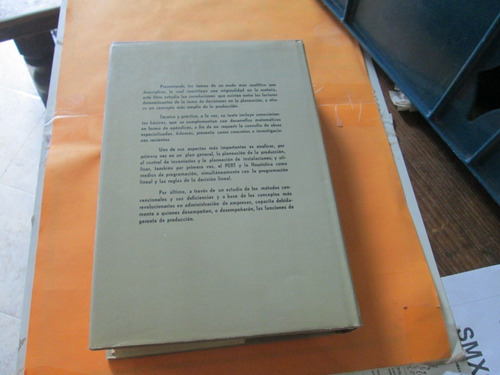 Planeación Y Control De La Producción, 1ra Edición, 1966 (Usado)